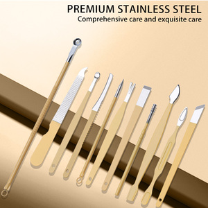 <span class=keywords><strong>Kit</strong></span> <span class=keywords><strong>complet</strong></span> de soins des ongles en acier inoxydable jaune, 18 pièces, portable, professionnel, <span class=keywords><strong>manucure</strong></span>, pédicure générale, <span class=keywords><strong>kit</strong></span> de toilettage des ongles - Product Image 5