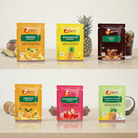 Fruit Flavor Instant Drink Powder Strawberry Juice Powder Pineapple Banana Grapes Orange Boxes Bags Bulk