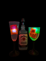 Licht-LED-Eiswürfel blinkendes Wasser farbwechsel-LED-Leuchte-Eiswürfel blaue Party-Dekoration Led-Leuchte-Eiswürfel