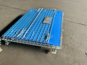 Cages à palettes en treillis d'acier empilables sur mesure Conteneur de stockage - Product Image 5