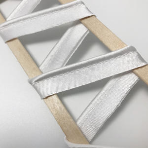 10mm haute qualité Polyester Satin biais passepoil <span class=keywords><strong>cordon</strong></span> 100% Polyester bord bande pour vêtements sacs chaussures Textiles de maison - Product Image 4