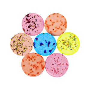 Saint Valentin 6 pièces douche vapeur ensemble nouveau bain d'aromathérapie biologique fizzies riche lavande Rose lait beurre de karité relaxant - Product Image 4