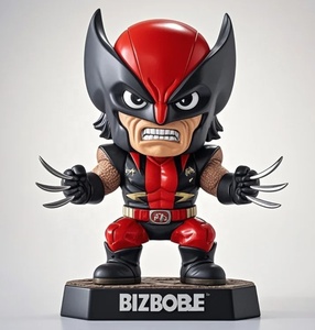 Bizbbler Wolverine bobblehead-Handmade nhựa gật đầu hình, ngạc nhiên lấy cảm hứng từ sưu tập đồ chơi - Product Image 3