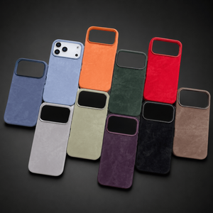 Stevige, minimalistische, schokbestendige iPhone-hoes van fluweel - Product Image 3