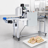 Imprimante alimentaire industrielle automatique à plat Faith pour gâteaux, biscuits, pain, chocolat, impression directe