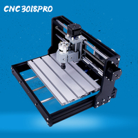 Beste prijs Nieuwe Konmison 3018 Pro Hoge-Nauwkeurigheid 3-Axis Desktop Mini CNC Router Houtbewerking Enkel Spindel Lager Motor Hobby 1 Jaar Garantie