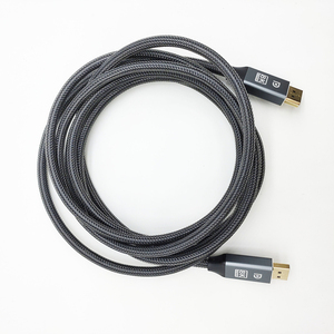 Câble <span class=keywords><strong>DisplayPort</strong></span> 1.4 DP vers DP de 1m, 2m, 5m, 8K, 4K, <span class=keywords><strong>144Hz</strong></span>, 165Hz, <span class=keywords><strong>adaptateur</strong></span> <span class=keywords><strong>DisplayPort</strong></span> pour TV Box, Xbox Series X, projecteurs - Product Image 3