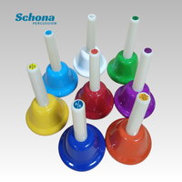 Octave Hand Bell Chime Metal Orff Percussion Toy Kindergarten Early Education Musical Teaching Aid for Music Class