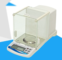 Balance analytique électronique LCD de haute précision à calibrage externe automatique, 220 g, résolution 0,0001 g