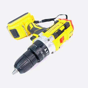 Juego de 25 Piezas de Taladro Inalámbrico Portátil de Litio, Taladro de Impacto Recargable 3 en 1, Kit de Destornillador para el Hogar A01 - Product Image 4