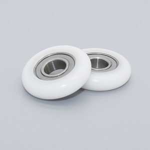 Roulement 688RS à revêtement en caoutchouc rigide et en plastique, 8*25.5*6mm, POM (polyoxyméthylène), rouleau de guidage rond en plastique - Product Image 5