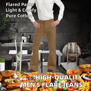 Pantalones Casuales de Pierna Recta para Hombre, al por Mayor, Nuevos, de Alta Calidad, 100% Algodón, Estilo Urbano, Ligeros, Modelo 2026 - Product Image 2