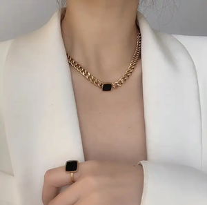 <span class=keywords><strong>Kalen</strong></span> Chaînes faites à la main pour hommes à la mode simple Tailles personnalisées Bijoux en acier inoxydable Bracelets Forme géométrique Style tendance pour cadeau - Product Image 5