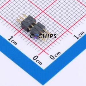 GPEA126-0302A002C1BA Pin Header Through hole Component (THT),P=1.27mm Connector 1x3P 1.27mm Pin Header Through Hole - Product Image 1