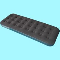 Lit d'air gonflable épais imperméable pour adultes, taille king, avec pompe, pour le camping en plein air, les voyages