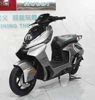 Moto électrique tout-terrain haute performance 3000W 16 pouces 72V 80Km Double ABS TCS Anti-dérapant Lumière ambiante LED Vente directe usine
