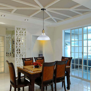 Industrial Style Restaurant Small <strong>Loft</strong> American Vintage Iron Art Cafe Bar Milk Tea Shop Pot <strong>Cover</strong> Chandelier E27 <strong>Light</strong> Source - Product Image 2