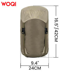 Saco de Dormir Tipo Sobre Woqi, 74x63 Pulgadas, Transpirable, de Poliéster, para Adultos, para Acampar, Hacer Senderismo, Viajar, Uso en Exteriores - Product Image 5