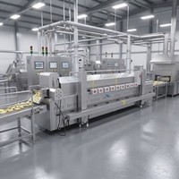 Ligne de production de frites surgelées, machine à chips de pommes de terre