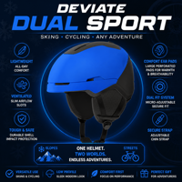 Casque de ski double usage personnalisable pour adulte avec normes CE EN1078 et masque – Ventes flash – Équipement OEM pour le ski et le snowboard en hiver