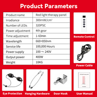 Panneau de luminothérapie infrarouge Suyzeko 630nm 660nm 810nm 850nm personnalisable pour tout le corps, 400mw/cm2, panneau de luminothérapie rouge haute puissance
