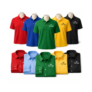 Chemises OEM pour hommes Steve & James, 100% coton, logo personnalisé, multicolores, uniformes pour toutes les saisons - Product Image 1