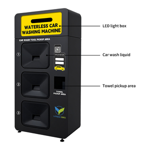 VFresh nuova innovazione 24 ore completamente Self Service macchina per la strada autolavaggio distributore automatico - Product Image 6