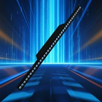 Projecteur LED 36 lumières pour scène, éclairage de fête, projecteur mural RGBW, stroboscope, rideau lumineux, éclairage de fond, bar lumineux, DJ, club, DMX512, activé par le son