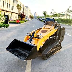 Mini-chargeuse compacte sur chenilles pour l'agriculture, la ferme, le jardin et le verger, compacte et flexible, facile à utiliser, en promotion en Chine - Product Image 4