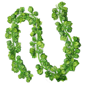 Artificial Ivy Vines 2.1M Green Leaves Silk Plant Outdoor Home Decor Ceiling Pipe Wrapping <b>Easter</b> Props - Product Image 4