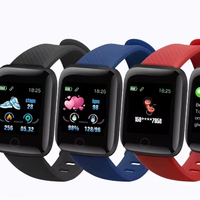 Pulsera Inteligente Impermeable 116P con Función NFC, Monitor de Frecuencia Cardíaca, Presión Arterial, SpO2, Seguimiento del Sueño, Alerta de Llamadas Entrantes, Contador de Pasos, Reloj Deportivo