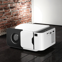 Projecteur vidéo intelligent MAX T5 pour la maison, mini projecteur LED portable avec mise au point électrique, haute luminosité, prise en charge 4K, Android 9 pour le home cinéma