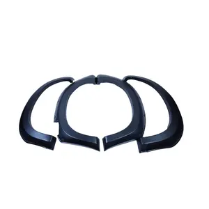 ABS Fender Flare für Isuzu Dmax 4x4 off road körper teile mit textured finish ABS material schwarz farbe auto kotflügel