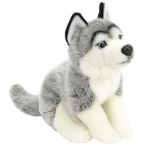 Nhà Máy OEM Thiết Kế Sang Trọng Con Chó Đồ Chơi Cuddly Sang Trọng <span class=keywords><strong>Husky</strong></span> Dog Thú Nhồi Bông - Product Image 1