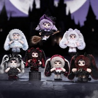 Nouveau produit scellé original 6 pièces/boîte Nommi Heymi Série Jeu de la Sorcière Poupée en peluche Boîte mystère Poupées en vinyle Breloques de sac pendentif gothique