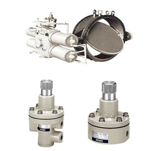 Vannes papillon KOSO 710C (modèles 6300RB/6400RB/6500RA/7300RA) Actionneurs de cylindre PRF400 Vannes de réduction de pression pour l'eau OEM - Product Image 5