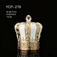 Nouveau Design Zamac Parfum Bouteille Cap Fea 15 Or Aimant Parfum Cap