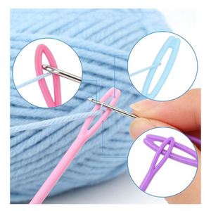 Kit de Iniciación para Tejer a Crochet, Portátil, Simple, Cuadrado, con Herramientas y Accesorios para Principiantes, Ecológico, Ergonómico de 20 cm - Product Image 3