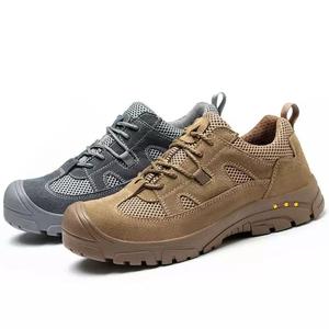 Scarpe di sicurezza da uomo leggere con punta in acciaio impermeabile per <span class=keywords><strong>lavoro</strong></span> e attività all'aperto - Product Image 4