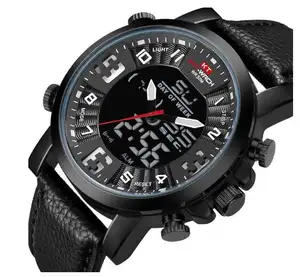 KT1845 nuevo reloj electrónico deportivo caliente doble tiempo impermeable luminoso personalidad reloj de hombre al por mayor