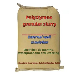 Aislamiento térmico para paredes exteriores, <span class=keywords><strong>mortero</strong></span> de partículas de poliestireno con resistencia a las grietas y protección contra la humedad - Product Image 1