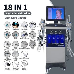 Appareil d'hydrodermabrasion 18 en 1, appareil d'hydrodermabrasion pour le visage, appareil de microdermabrasion, utilisation professionnelle en salon de beauté - Product Image 1