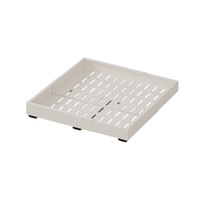 Étagère de cuisine en métal sans poinçonnage, extensible sur quatre côtés, sous l'évier, pour organiser les épices
