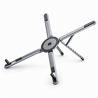 Support d'ordinateur portable Mona 3800Gs pliable magnétique 3-en-1 en alliage d'aluminium, ultra-léger 190g, réglable et portable pour iPad