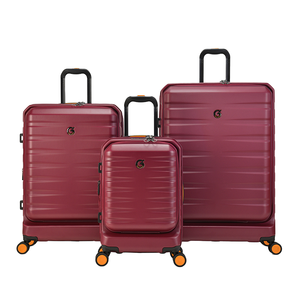 Customizable 14/20/24/28 Inch ABS Spinner Wheel <b>Suitcase</b> Set with <b>Lock</b> Waterproof Polyester Lining Carry-On Luggage - Product Image 2