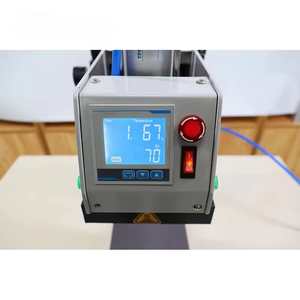 Good Quality Pneumatic China Factory Single Plate Heat Press Machine 15*15 TQ1-1515 Heat Press Machine for Fabric Cotton Garment - Product Image 4