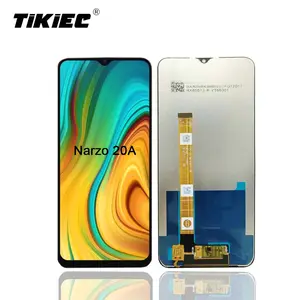 Wholesale price mobile phone touch screen for OPPO Narzo 20a LCD full HD high resolution with durable quality with frame