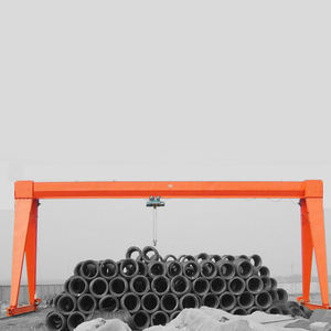 Precio de descuento Capacidad de 5 toneladas Herramienta de elevación al aire libre Grúa de pórtico de un solo haz - Product Image 5