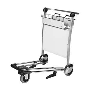 Heavy Duty Luchthaven Trolley Rvs Luchthaven Bagage Trolley Met Een Laadvermogen - Product Image 4