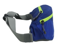 Sac banane léger en Ripstop avec deux compartiments zippés et panneau dorsal respirant en maille aérée pour les sports de plein air
